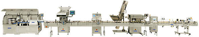 Vanguard Pharmaceutical Machinery, Mid Speed Bottling Line